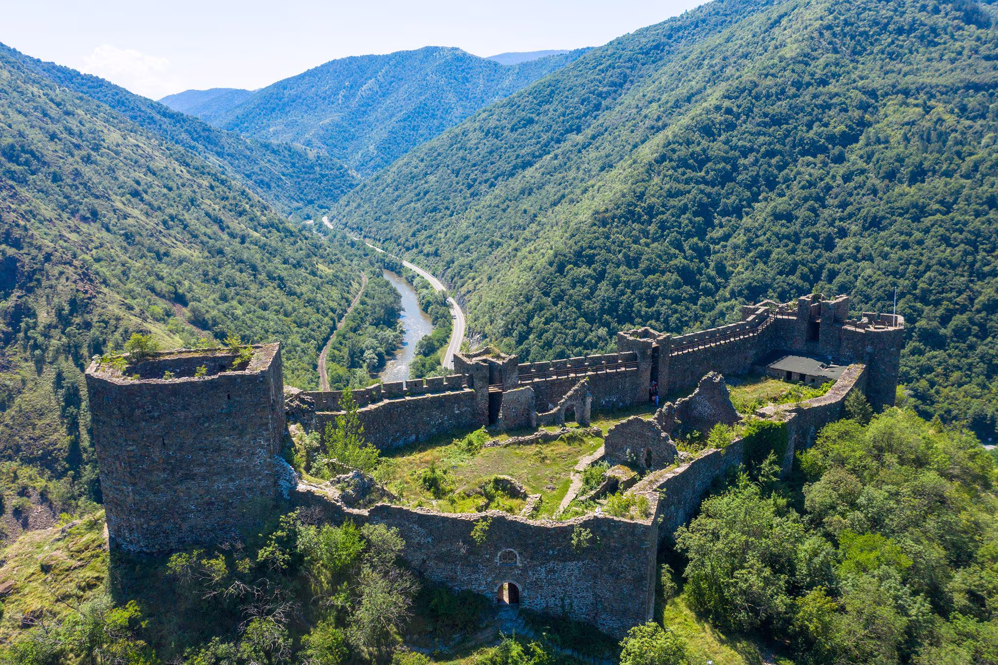 Magla nad planinom Goč iznad Vrnjačke Banje