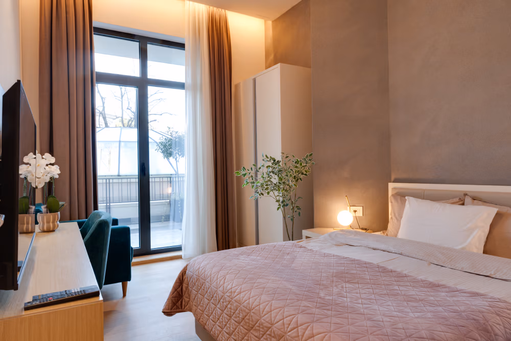 Deluxe one Bedroom Apartment with Terrace