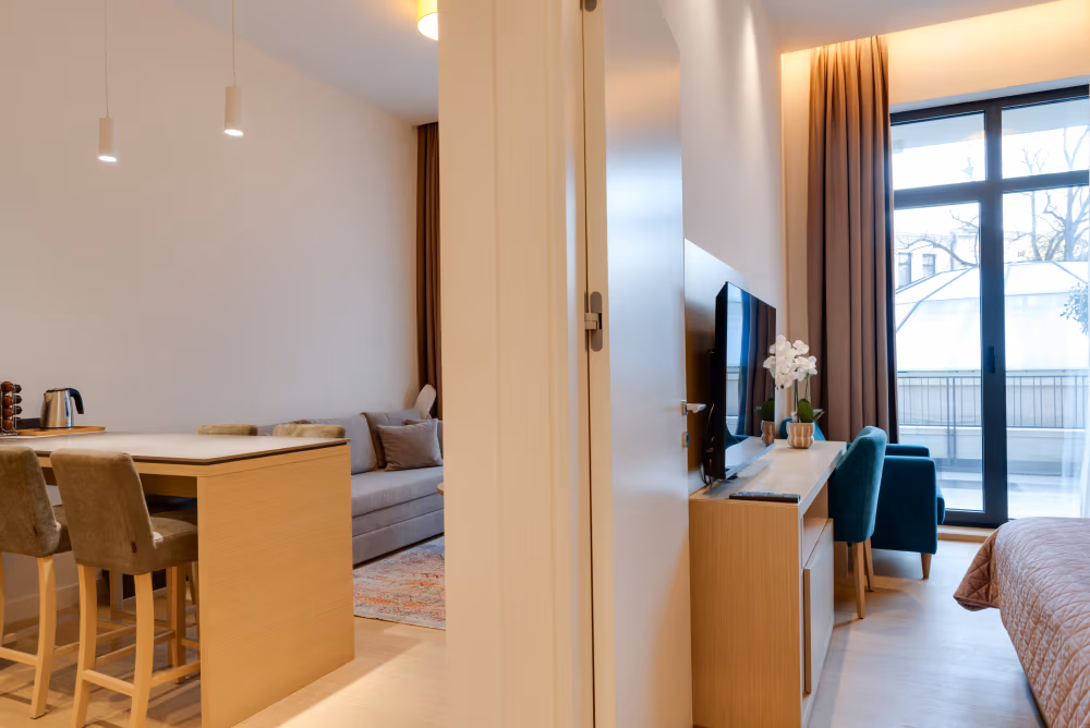 Deluxe one Bedroom Apartment with Terrace