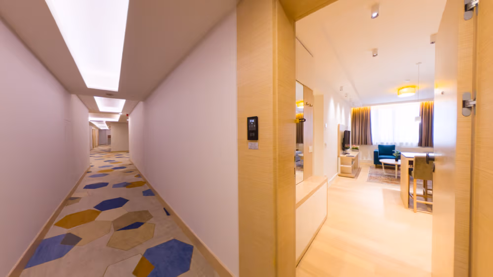 Deluxe One Bedroom Apartment with City View