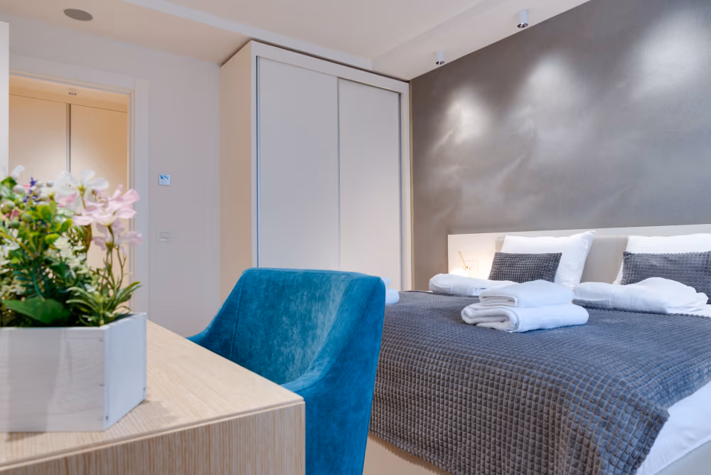 Deluxe One Bedroom Apartment with City View
