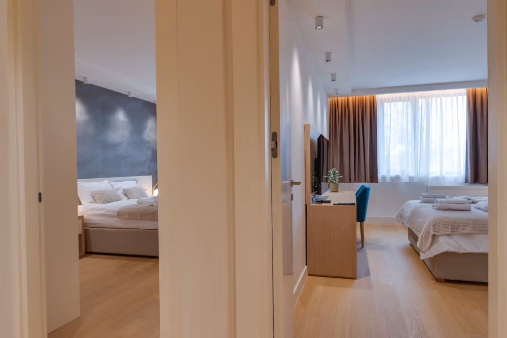 Deluxe Two Bedroom Apartment with Terrace