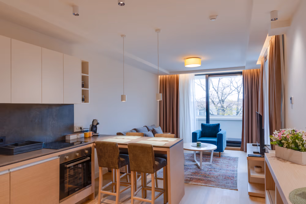 Deluxe Two Bedroom Apartment with Terrace