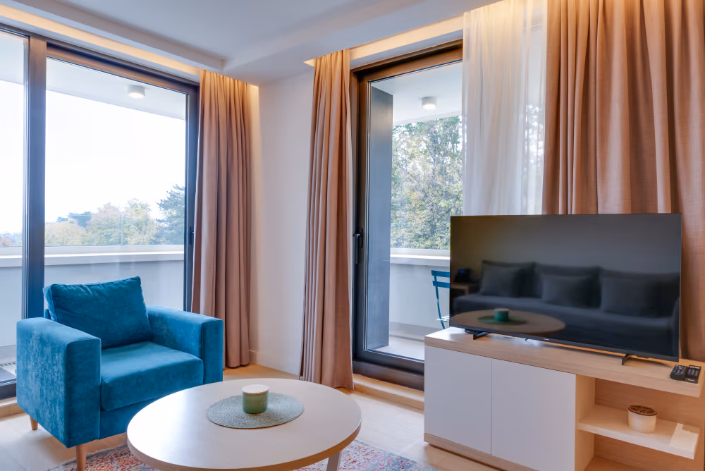 Deluxe Two Bedroom Apartment with Terrace